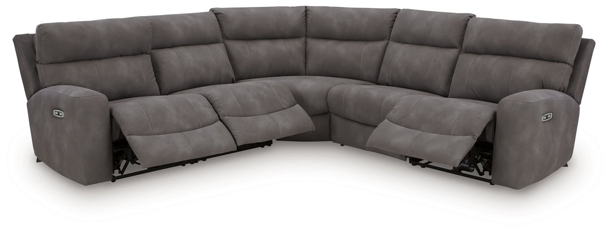 Next-Gen Durapella - 6 Piece Power Reclining Sectional Set