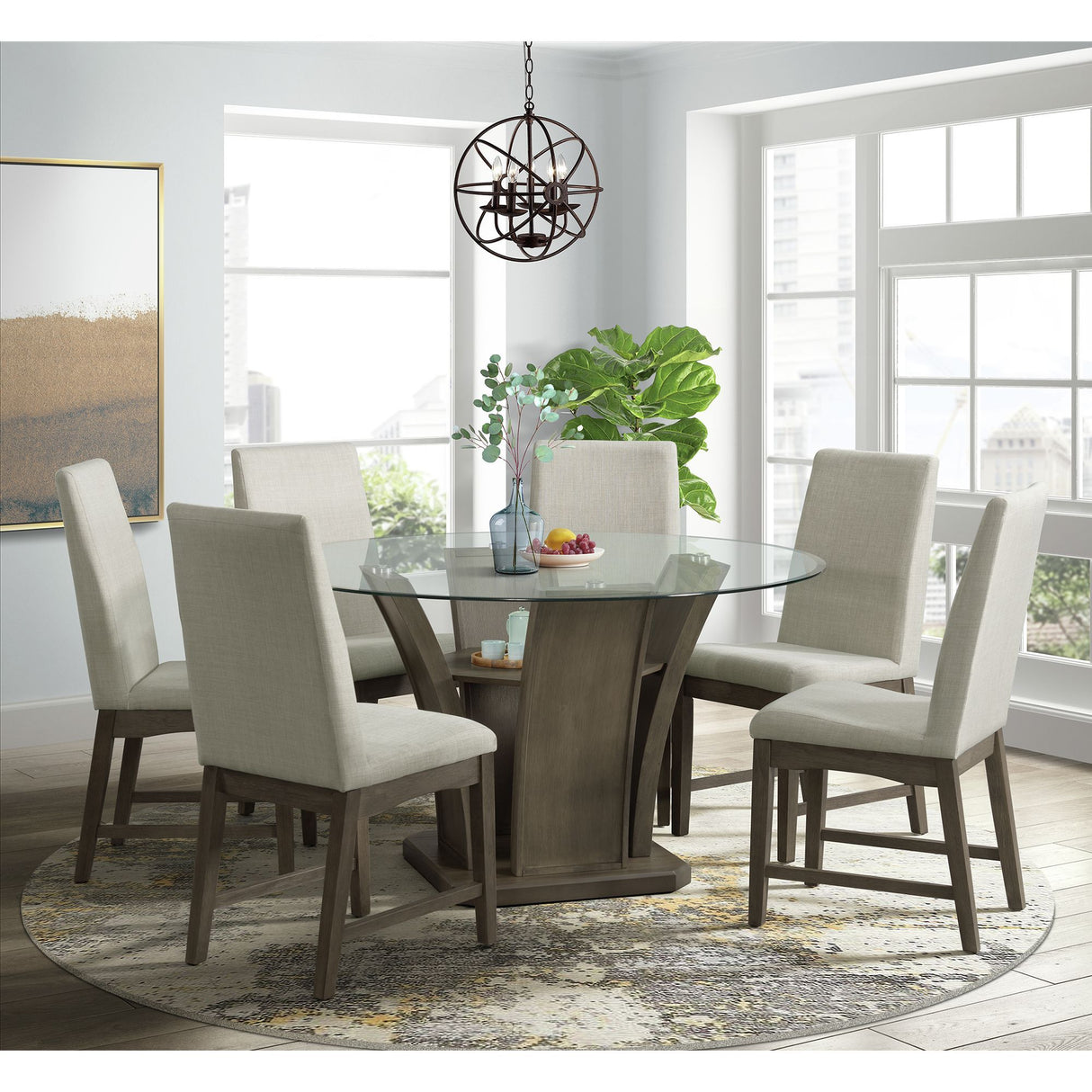 Dapper - Mesa de comedor redonda