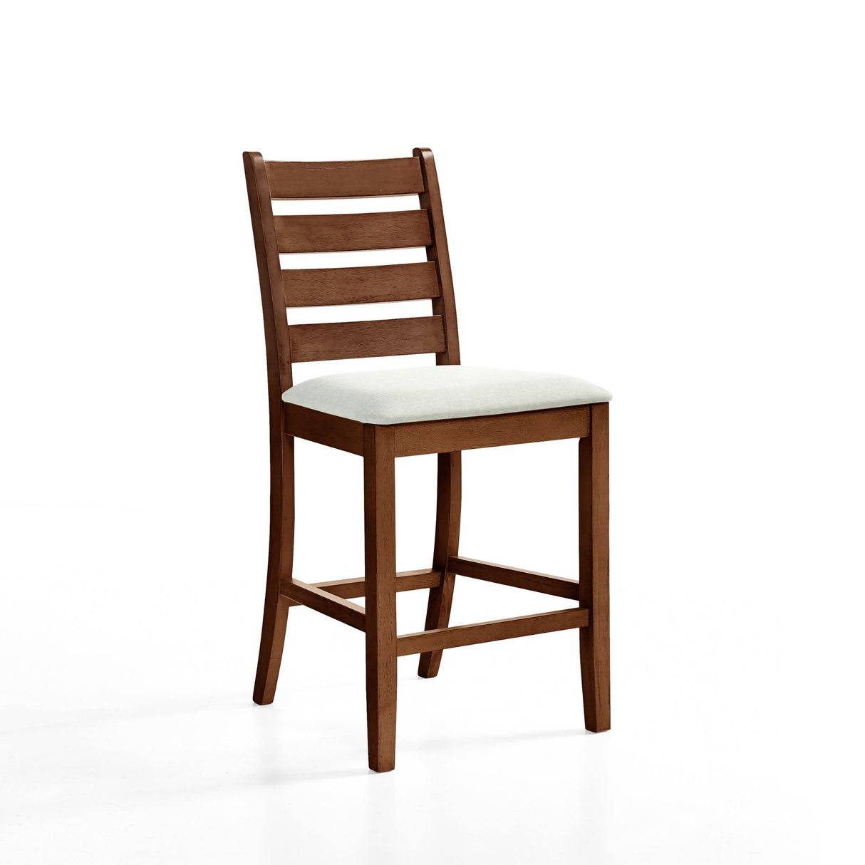 Pascal - Silla alta de mostrador Ladderback (Juego de 2)