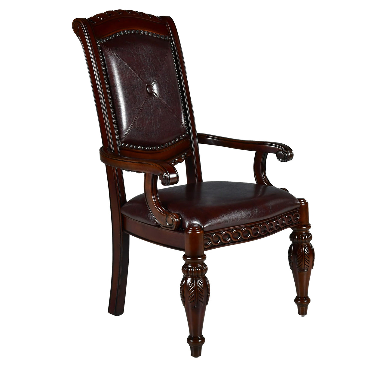 Antoinette - Arm Chair - Dark Brown alternate view 2