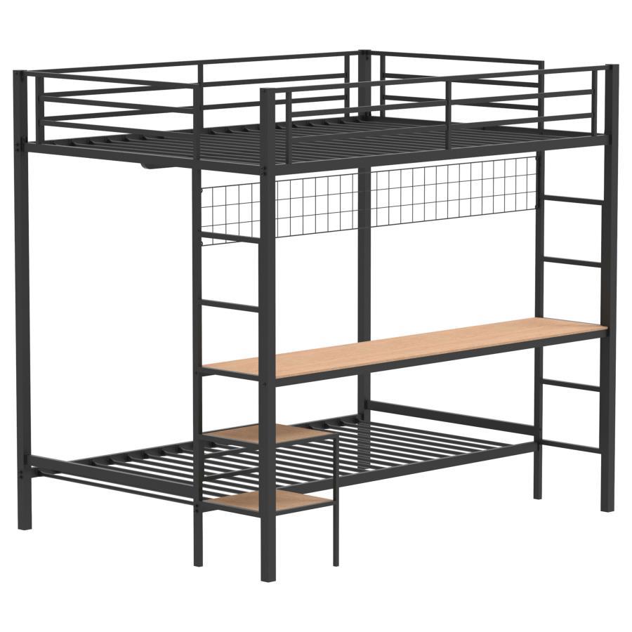 Campus - Metal Workstation Bunk Bed