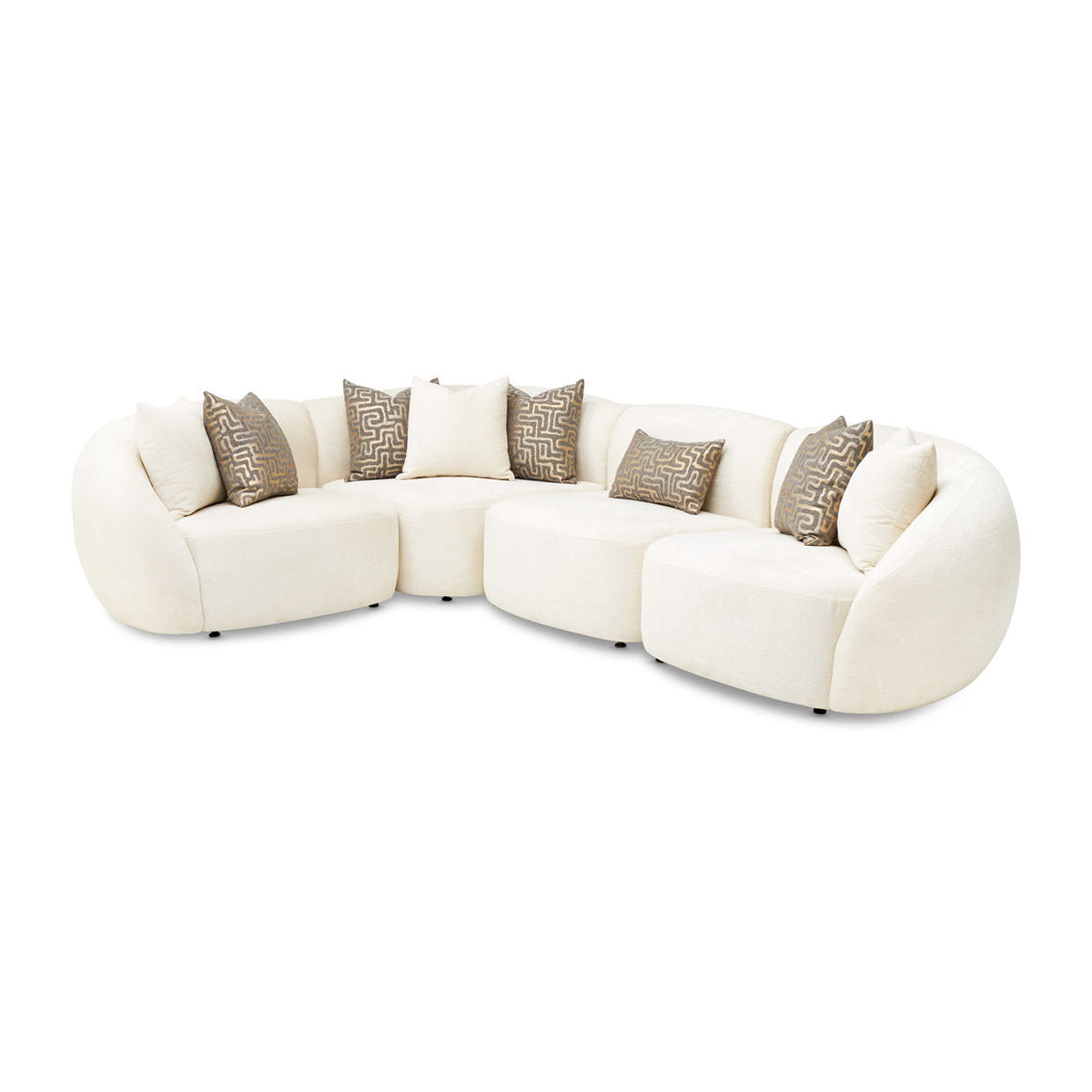 Le Montreaux - 5-Piece Modular Sectional - Gardenia
