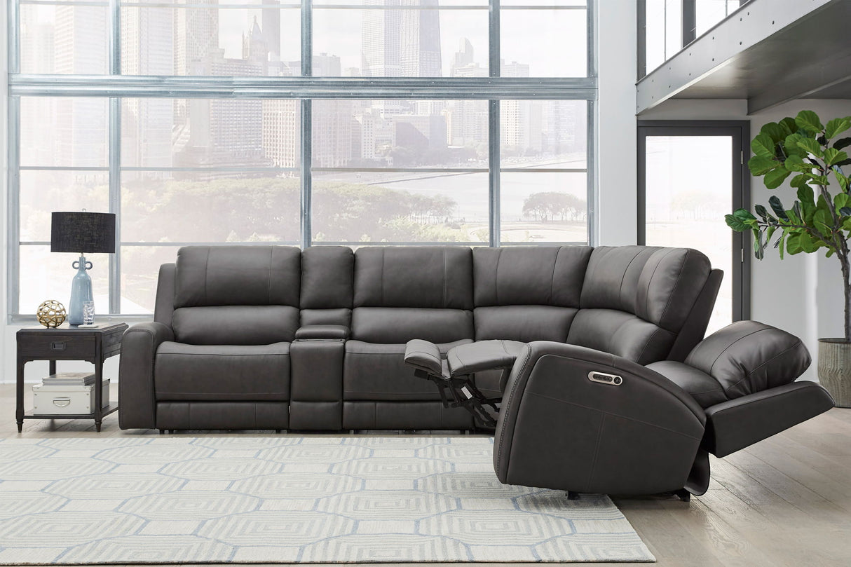 Belmont - Zero Gravity Power Reclining Sectional With Power Adjustable Headrests