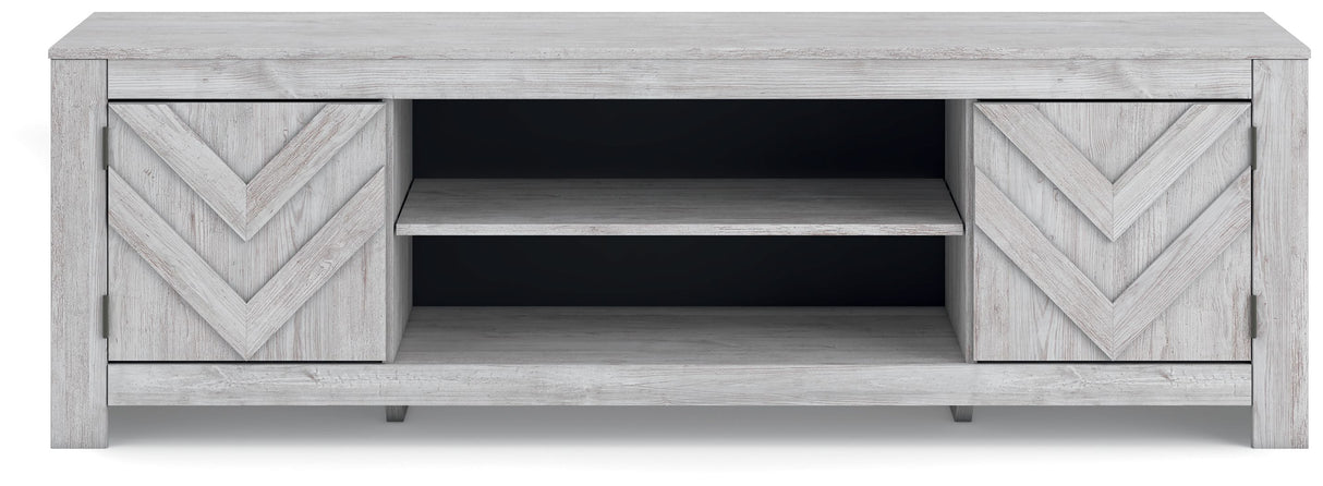 Cayboni - LG TV Stand With Fireplace Option
