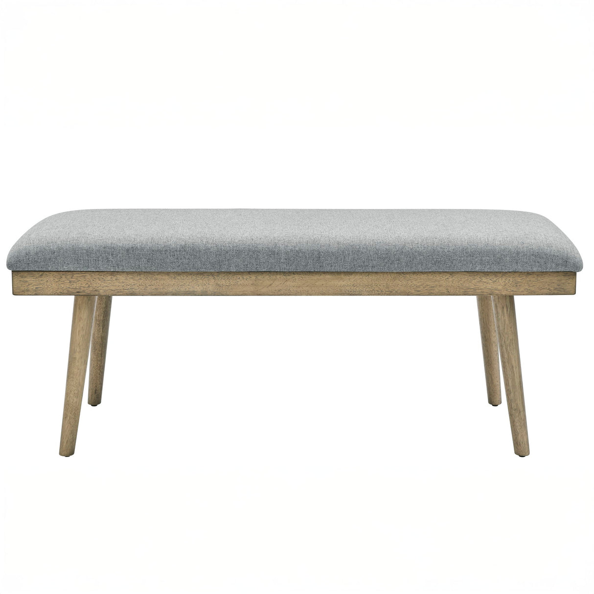 Vida - Polyester Dining Bench - Gray