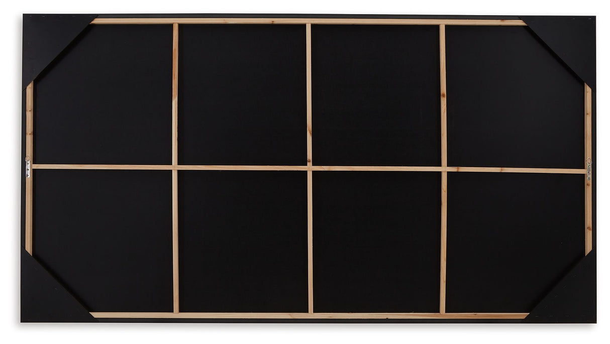 Delstone - Wall Art - Black / White