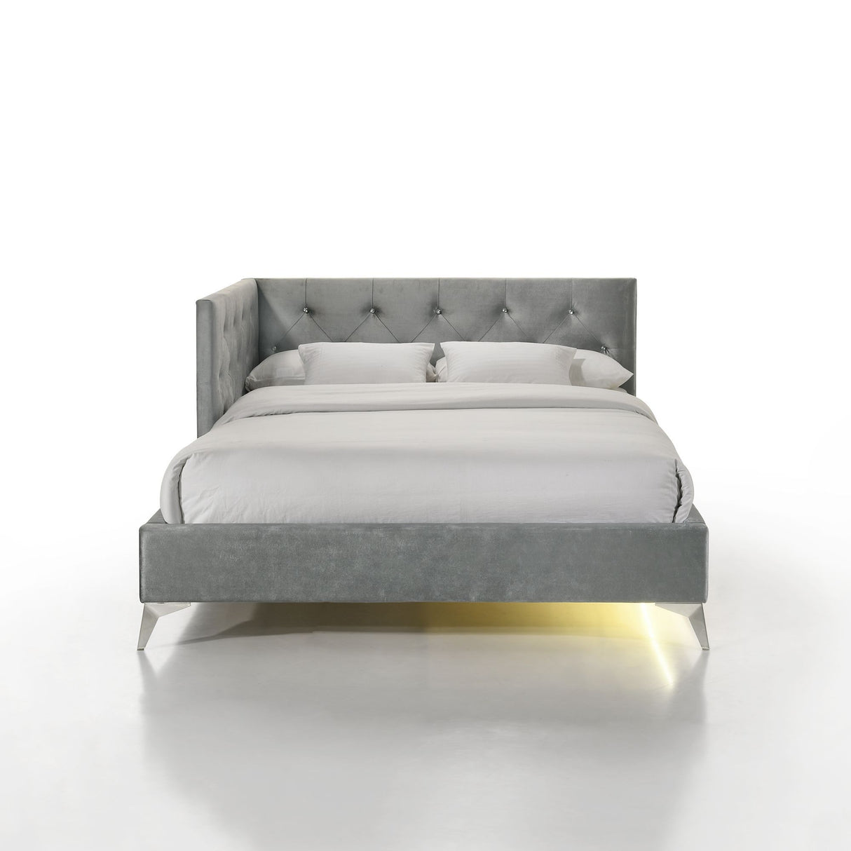 Amberley - Full Upholstered Corner Bed With LED And USB alternate view 2