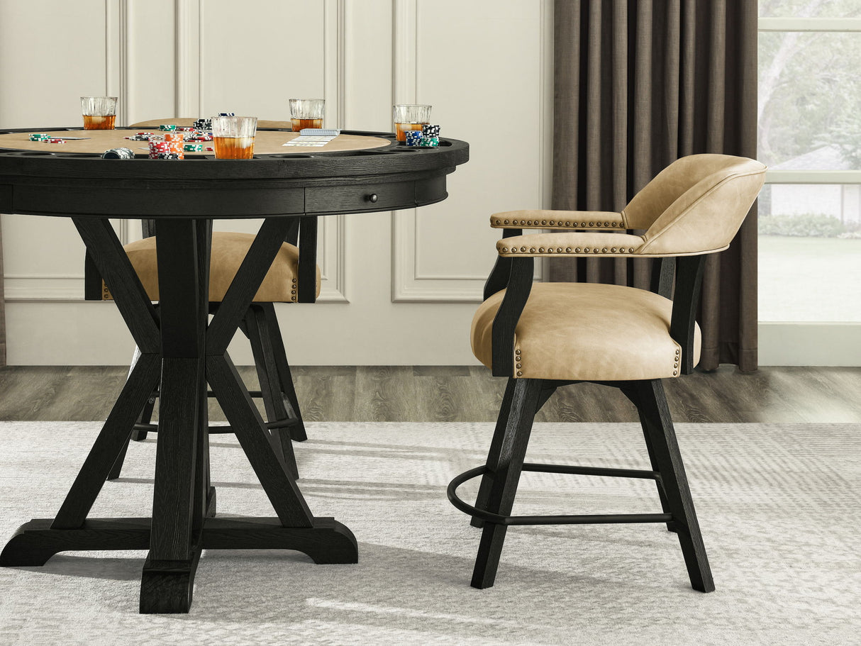 Rylie - Silla alta giratoria para barra