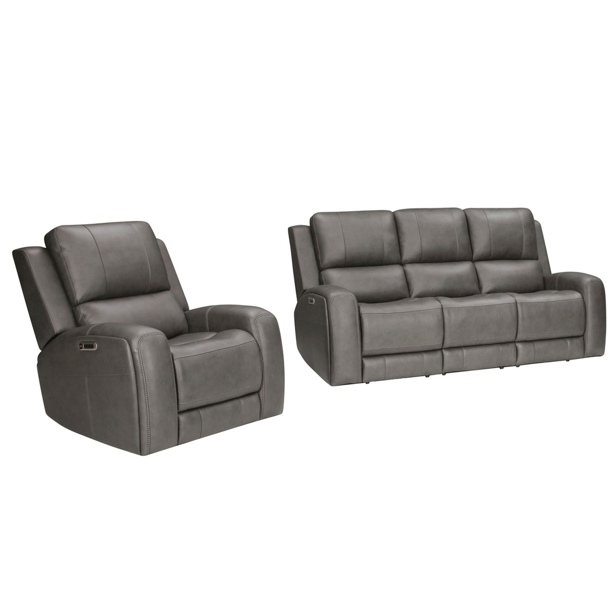 Belmont - Juego de sala reclinable eléctrico Zero Gravity