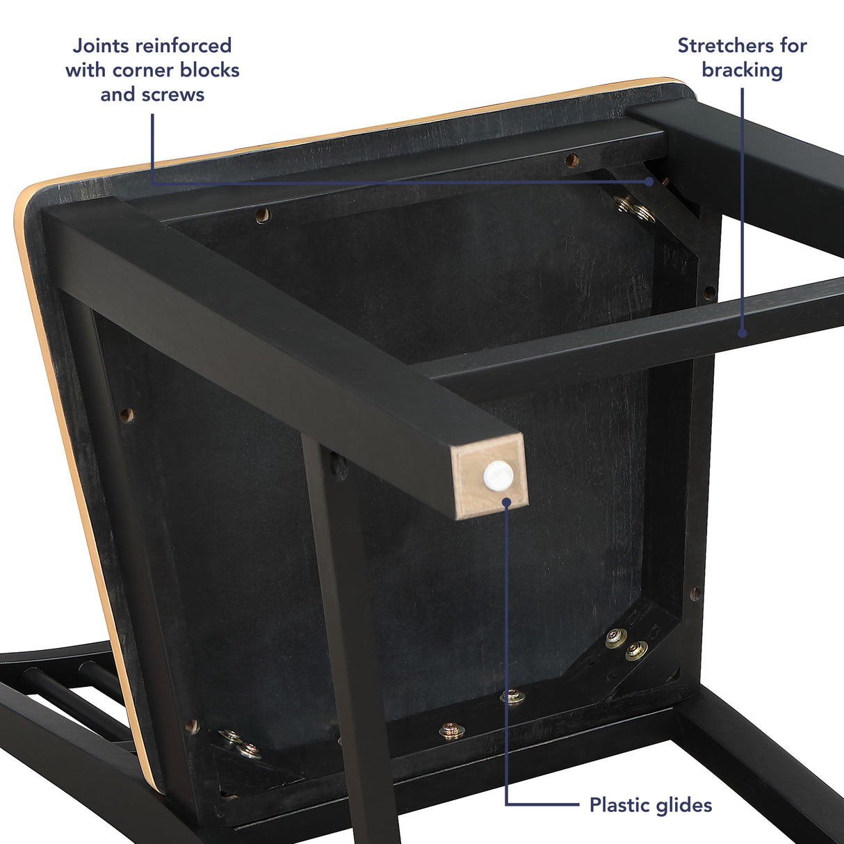 Magnolia - Counter Stool - Black