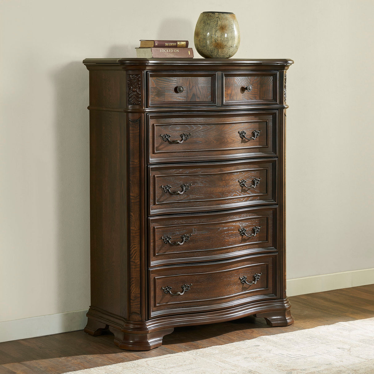 Royale - Lift Top Chest - Brown