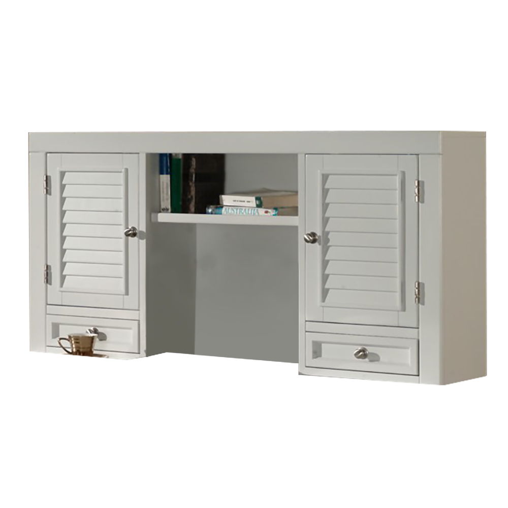 Boca - Credenza With Hutch - Cottage White