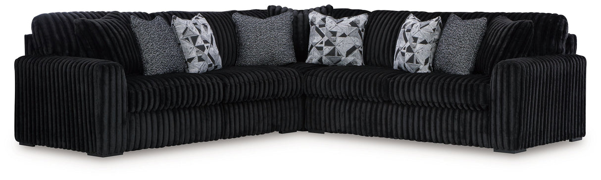 Midnight-Madness - Dark Gray Sectional