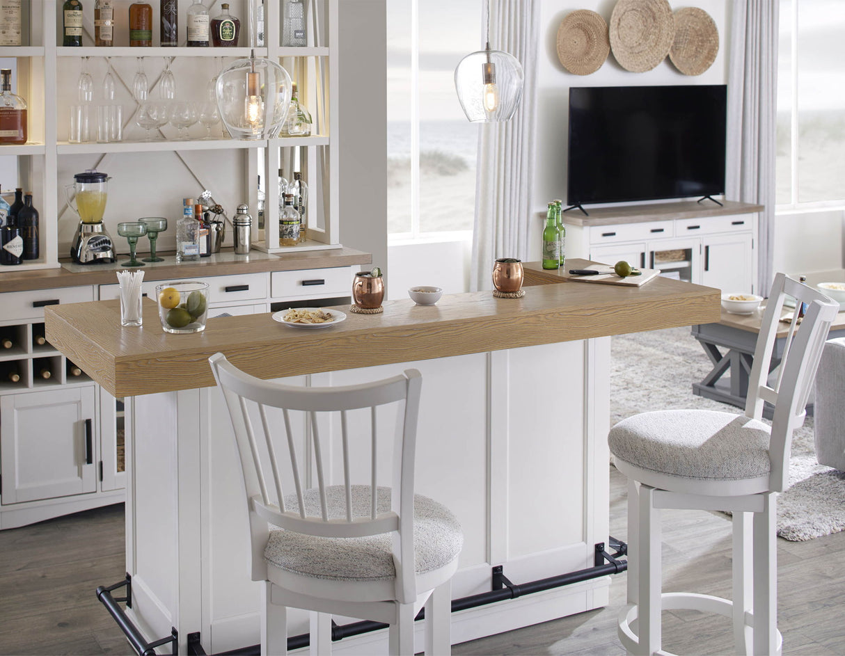 Americana Modern Dining - Bar With Quartz Insert - Cotton alternate view 3