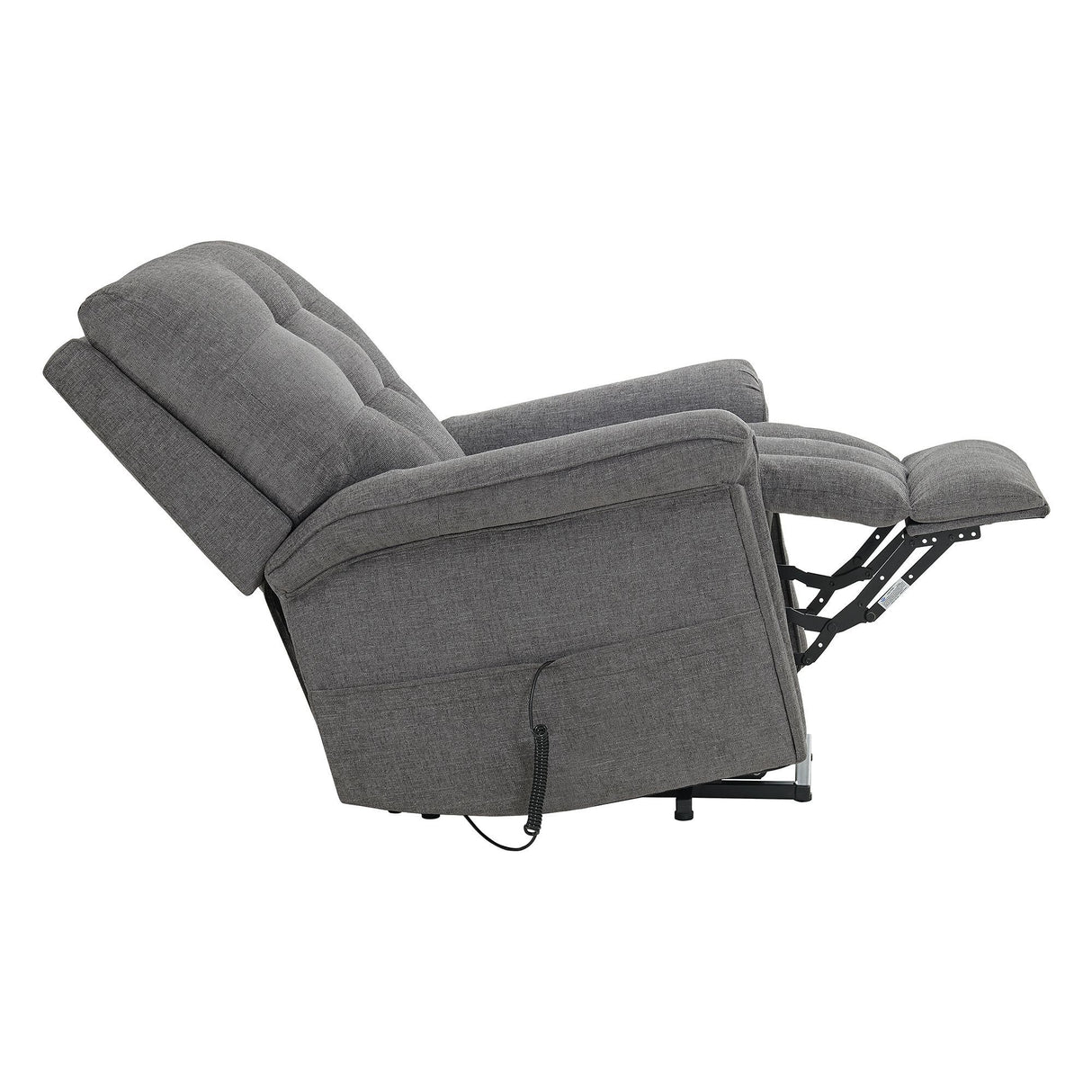 Pecos - Sillón Reclinable Eléctrico Power Motion - 15337-2 Ribbit Charcoal