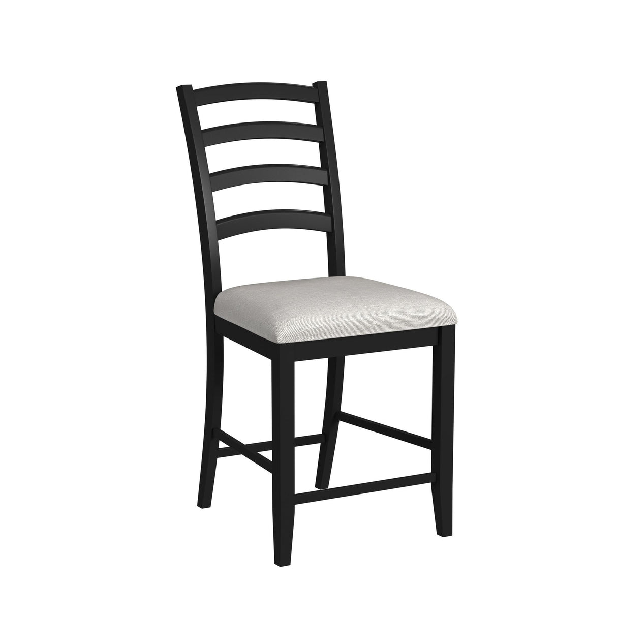 Tulane - Juego de Comedor de 5 Piezas (Mesa de Barra y 4 Sillas de Barra) - Roble y Negro