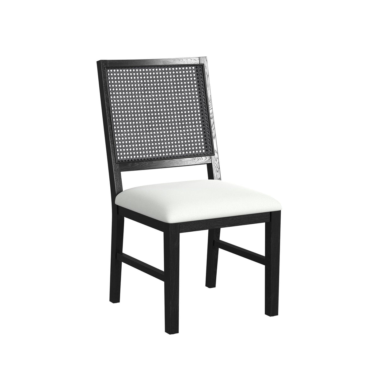 Bahama Breeze - Juego de comedor de altura estándar de 5 piezas (mesa y cuatro sillas) - Negro