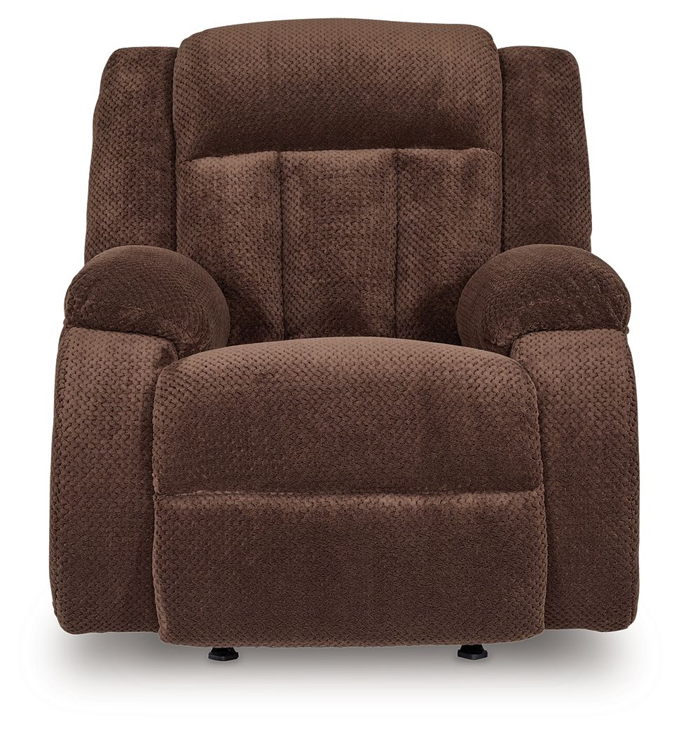 Tumbona reclinable eléctrica Power Rocker Free Wake - Chocolate