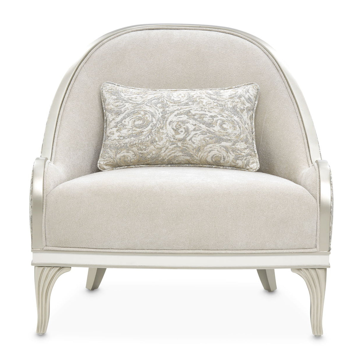 La Marisia - Sillón Chenilla Acento - Tranquil / Champán claro