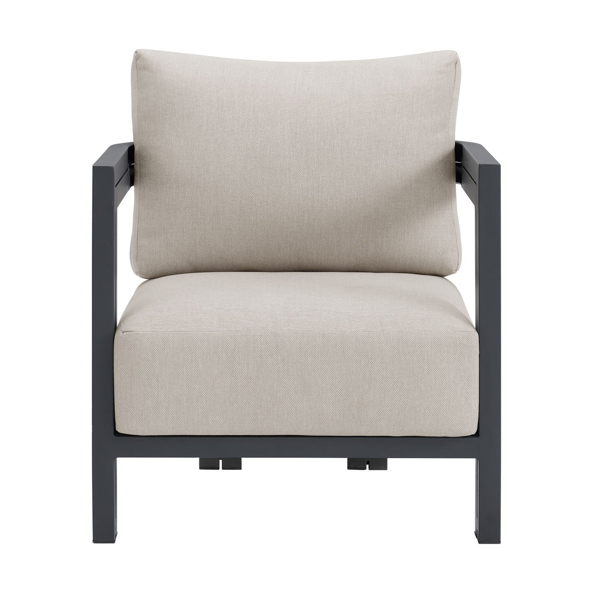 Playa - Chair (Set of 2) - Dark Gray / Beige