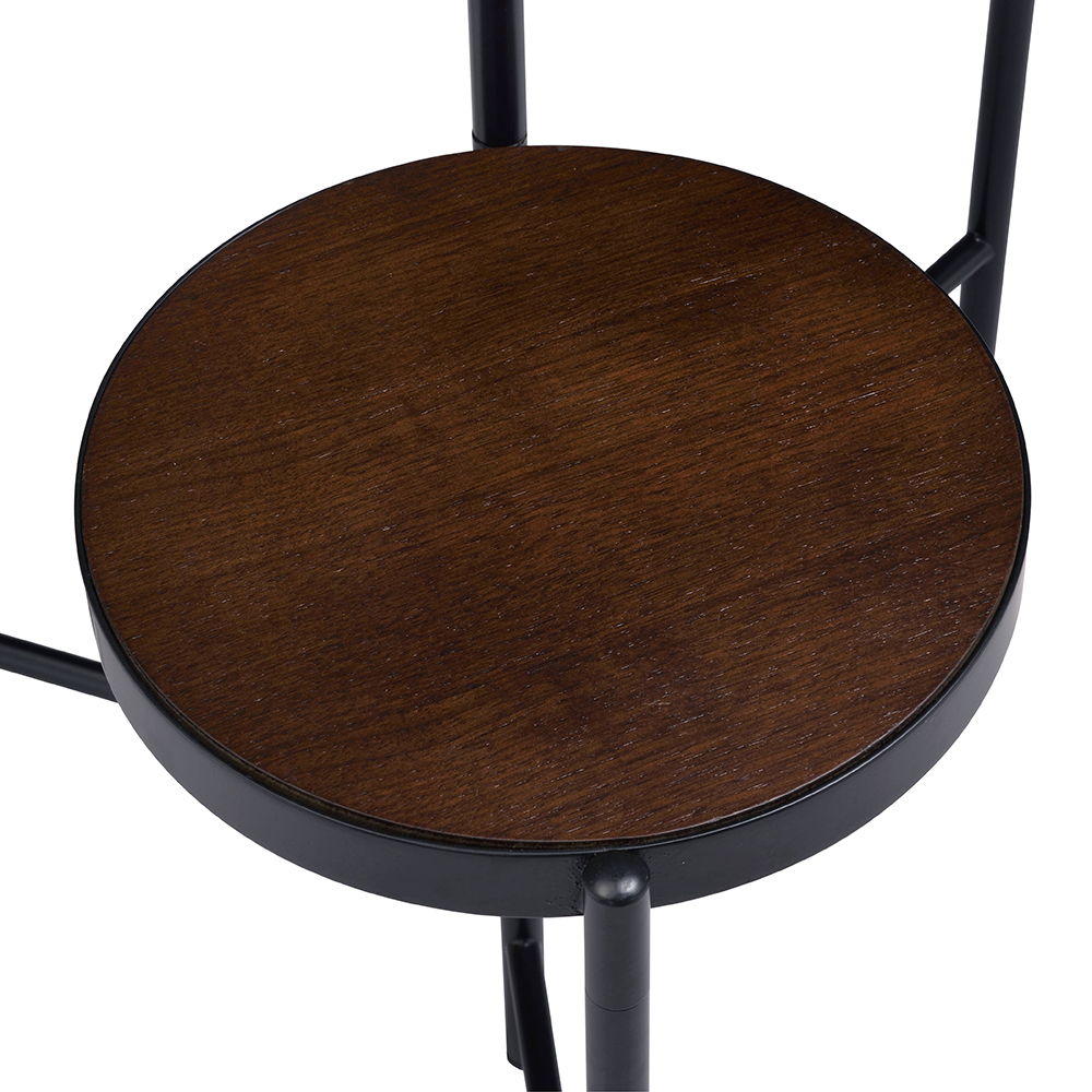 Namid - Soporte para plantas - Negro - 76,2 cm