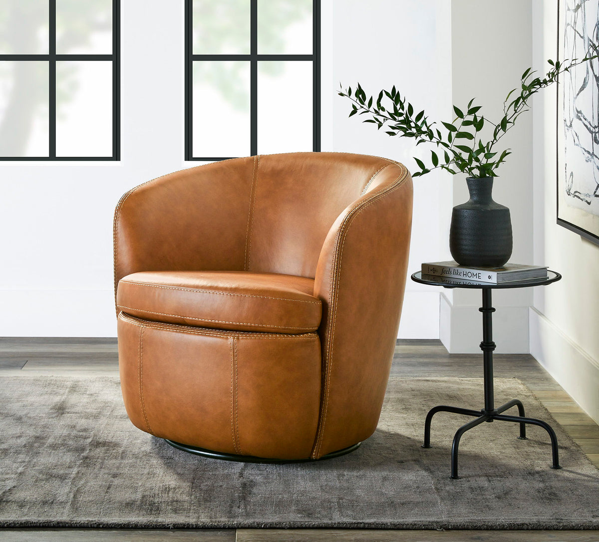 Barolo - Sillón giratorio Club