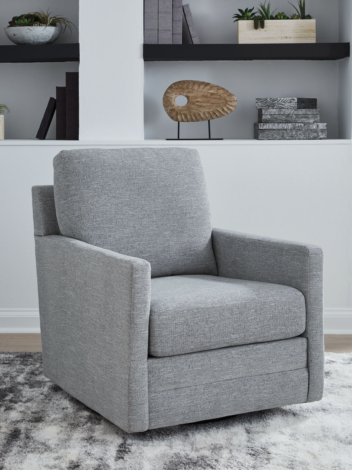Freybourne Next-Gen Nuvella - Sillón giratorio de acento