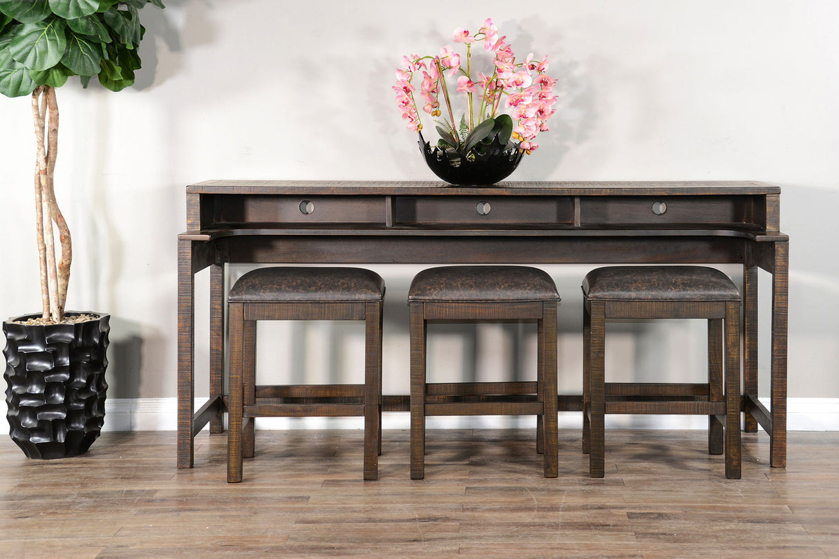 Homestead - Counter Cushion Seat Stool - Tobacco Leaf