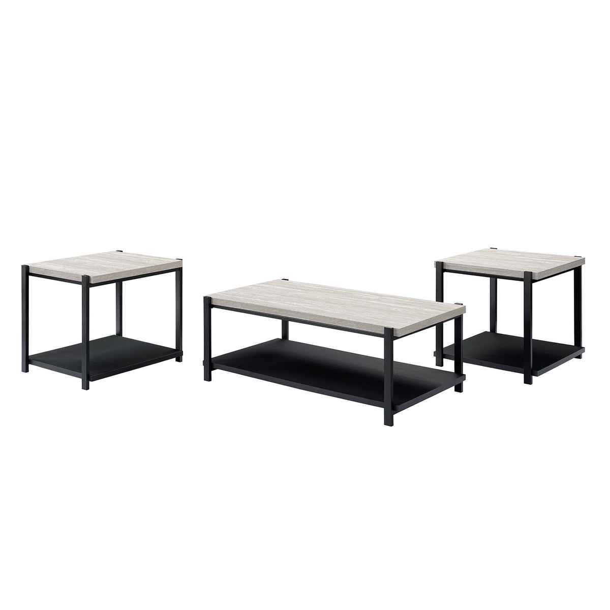 Linea - 3 Piece Occasional Set (1 Coffee & 2 End Tables)