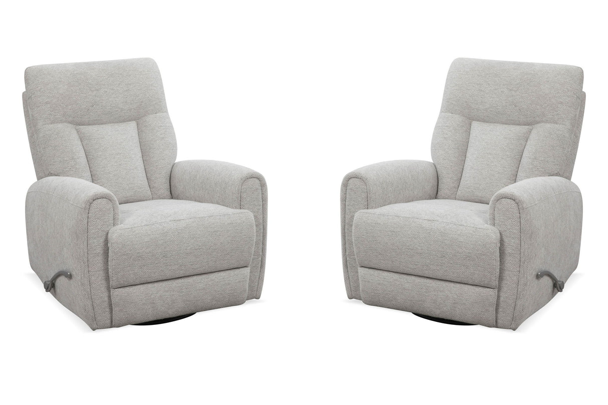 Natalia - Manual Swivel Glider Recliner (Set of 2)