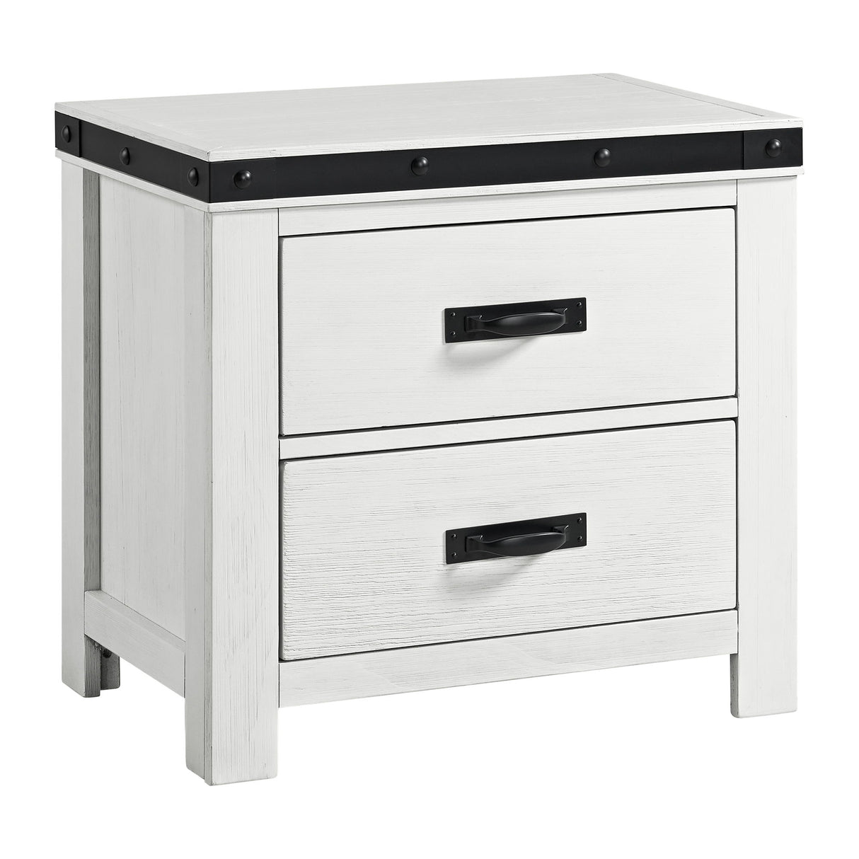 Wade - Youth 2-Drawer Nightstand - White