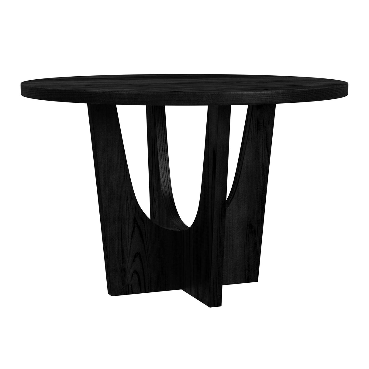 Oregon - Juego de comedor de 5 piezas a la altura de la encimera (mesa redonda para encimera y cuatro sillas)