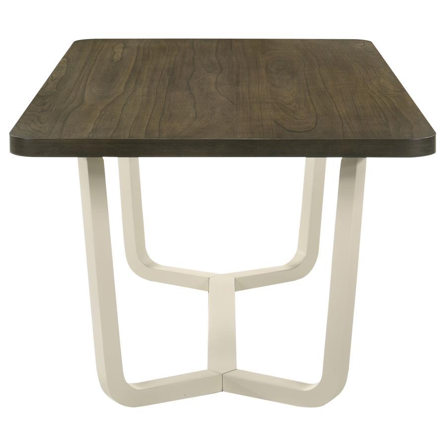 Biloxi - Rectangular Wood Dining Table - Grayish Brown