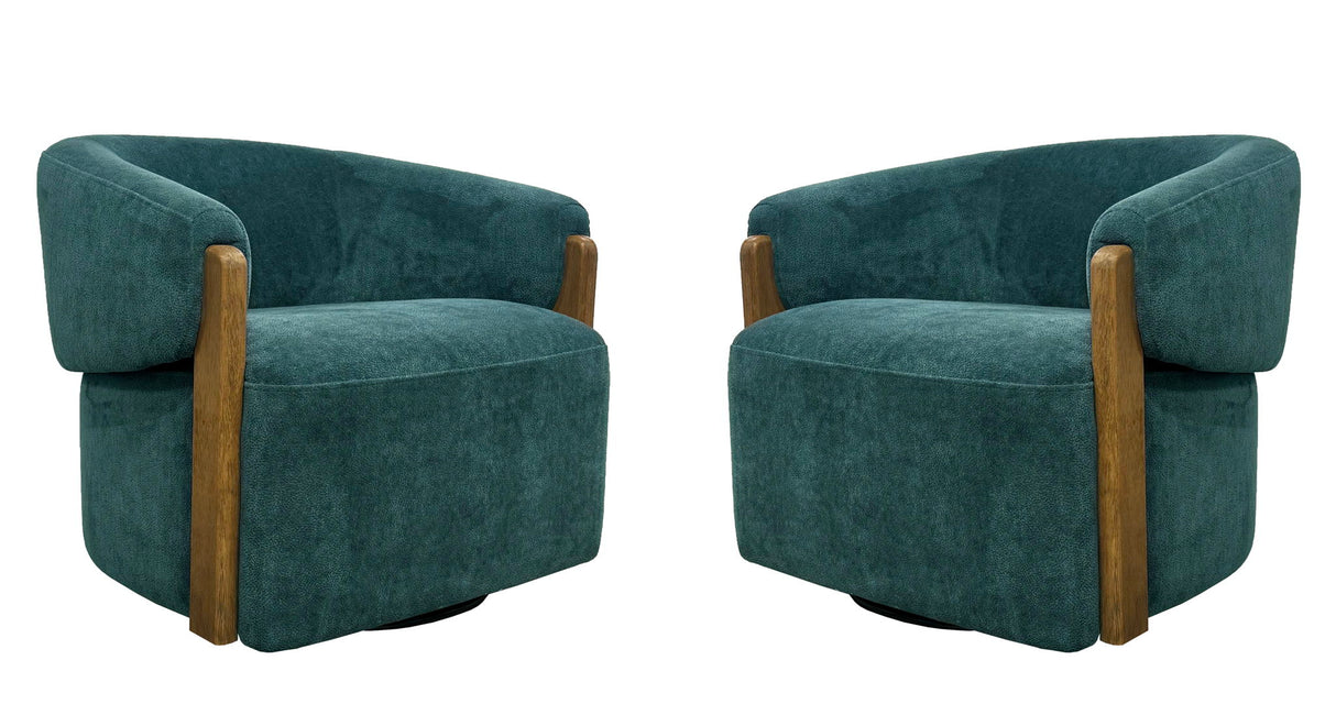 Finley - Sillón giratorio de realce