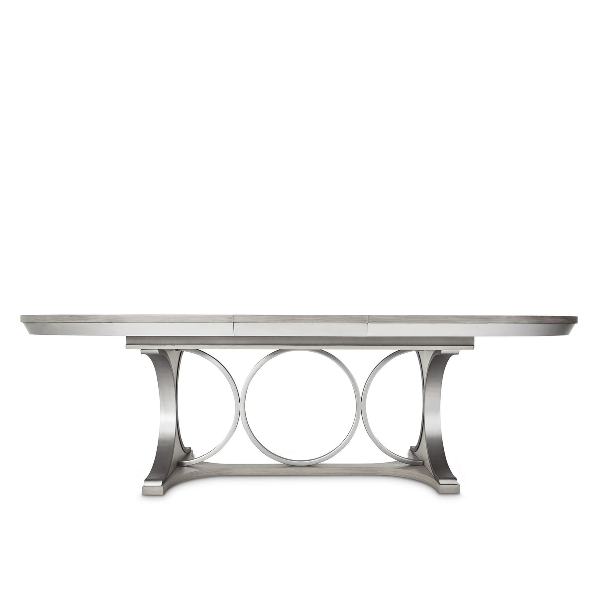 Eclipse - Mesa de comedor ovalada - Gris luna