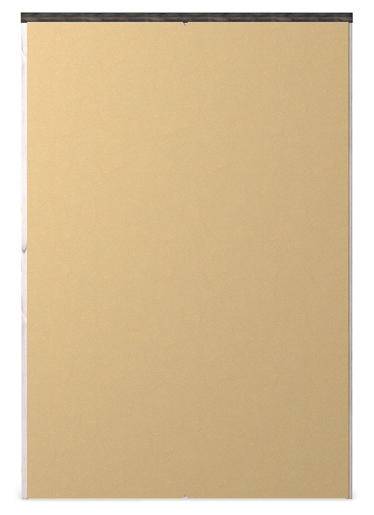 Gerridan - Cómoda de cuatro cajones - Blanco/Gris