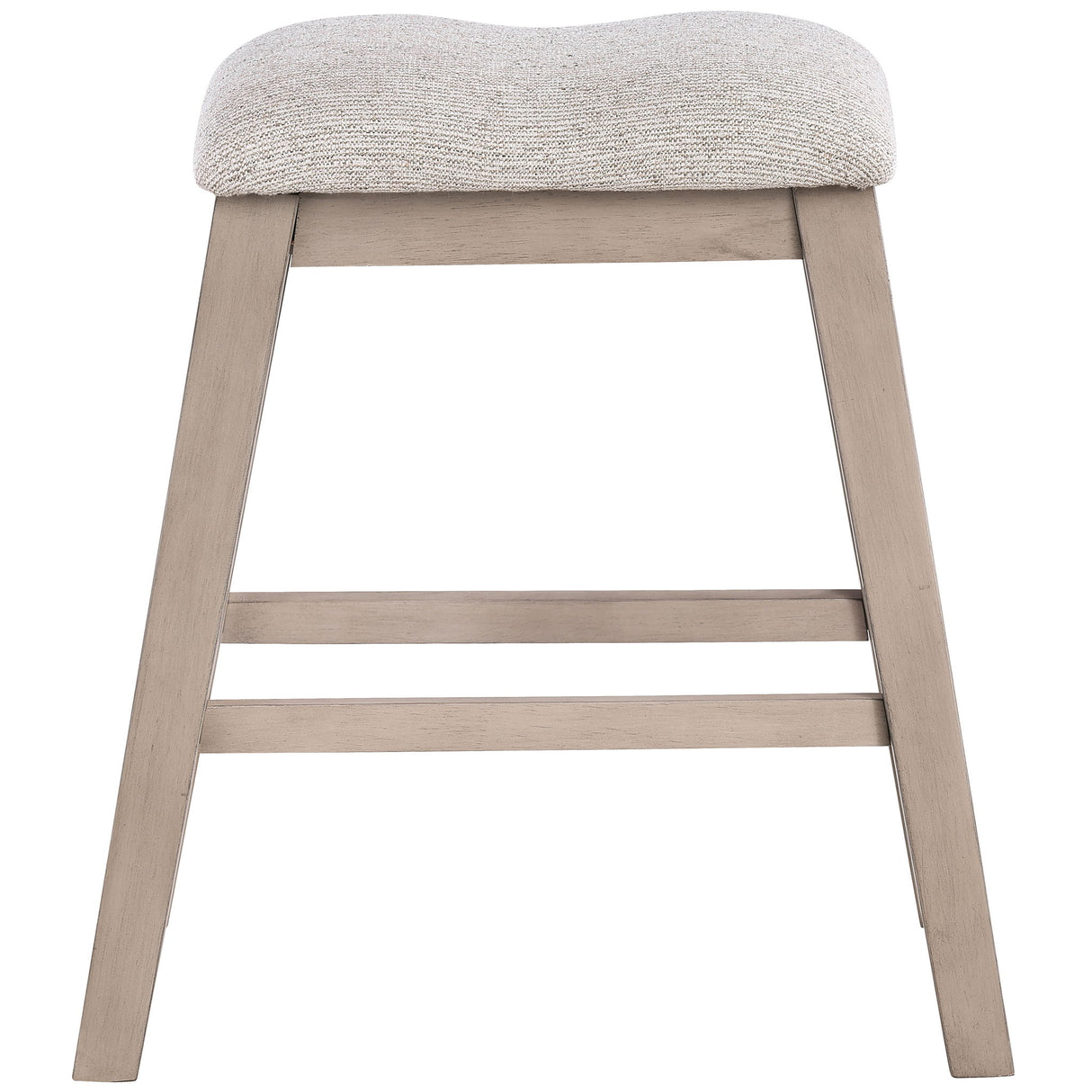 Taylor - Counter Stool (Set of 2) - Light Brown / Gray