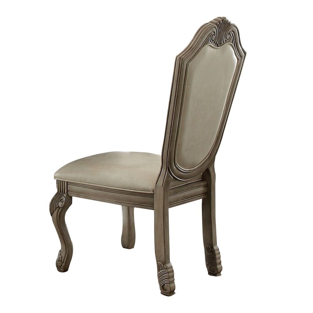 Chateau De Ville - Silla auxiliar (juego de 2) - Blanco antiguo