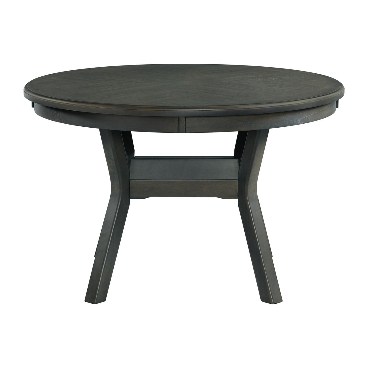 Amherst - Dining Table With Wood Leg - Gray Finish alternate view 2