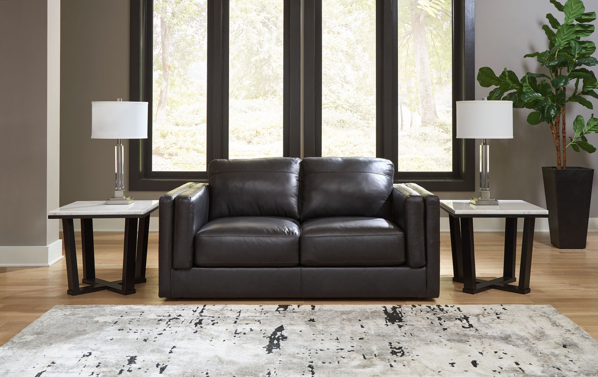 Amiata - Loveseat - Onyx alternate view 2