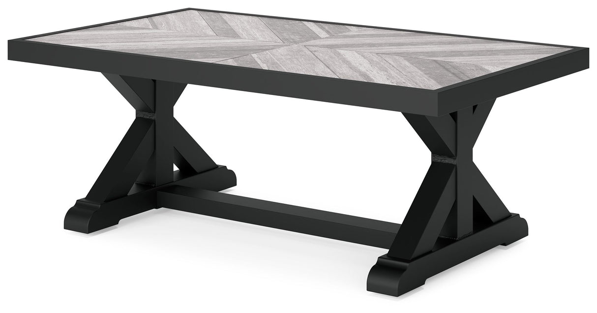Beachcroft - Mesa de centro rectangular