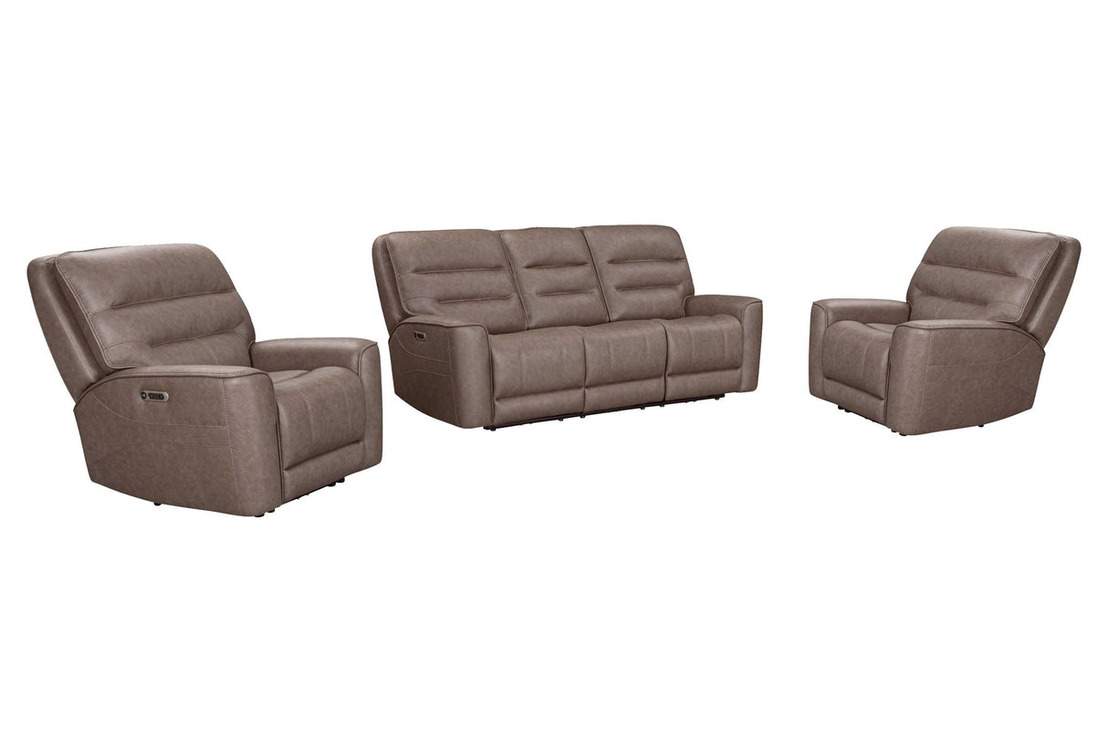 Lawson - Juego de sofá reclinable eléctrico