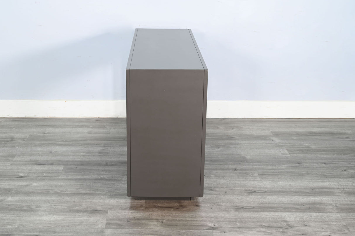 Modern Square Table With Open Storage