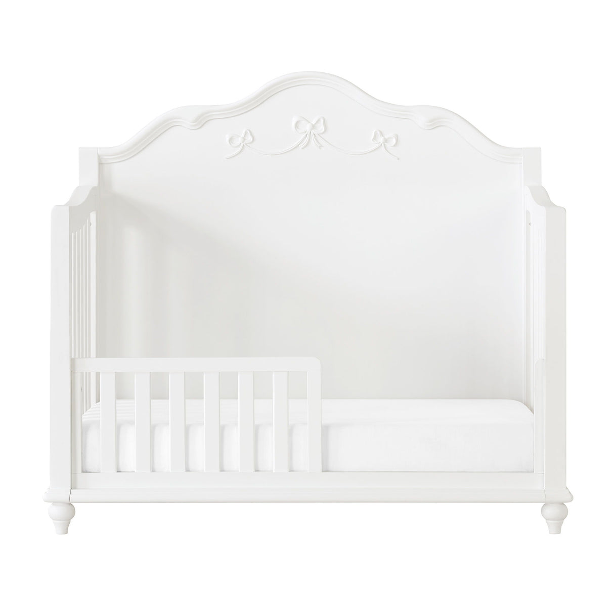 Alana - Crib With Guardrails - White alternate view 2