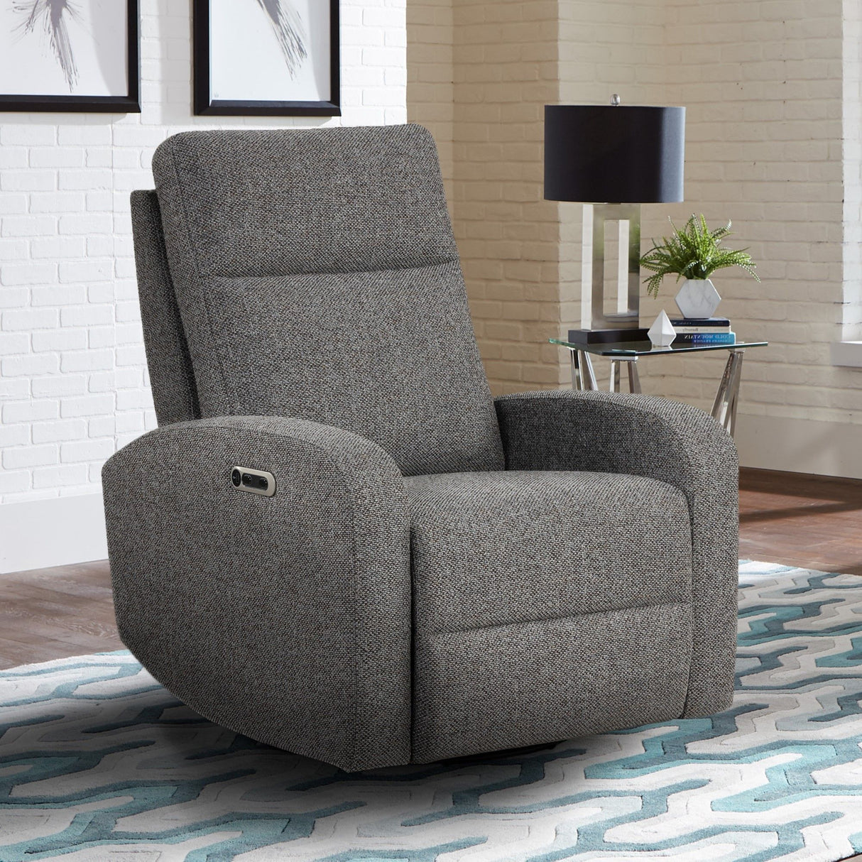 Thriller - Sillón reclinable giratorio eléctrico y deslizante