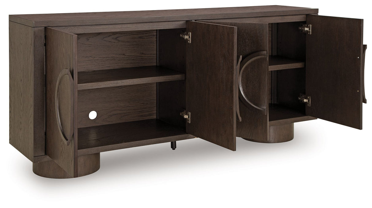 Veeda - Mueble auxiliar - Marrón oscuro