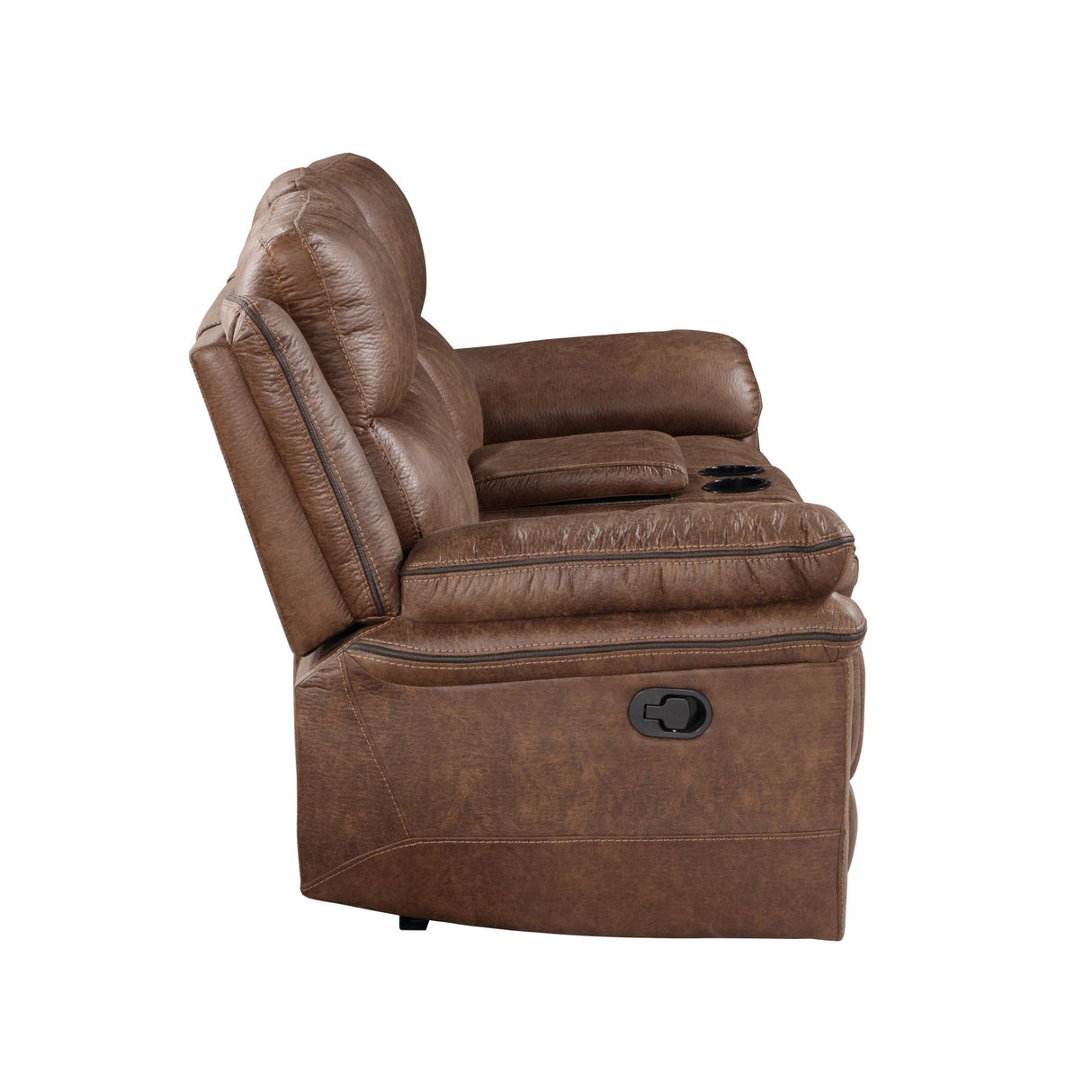 Ryland - Sofá biplaza reclinable con consola