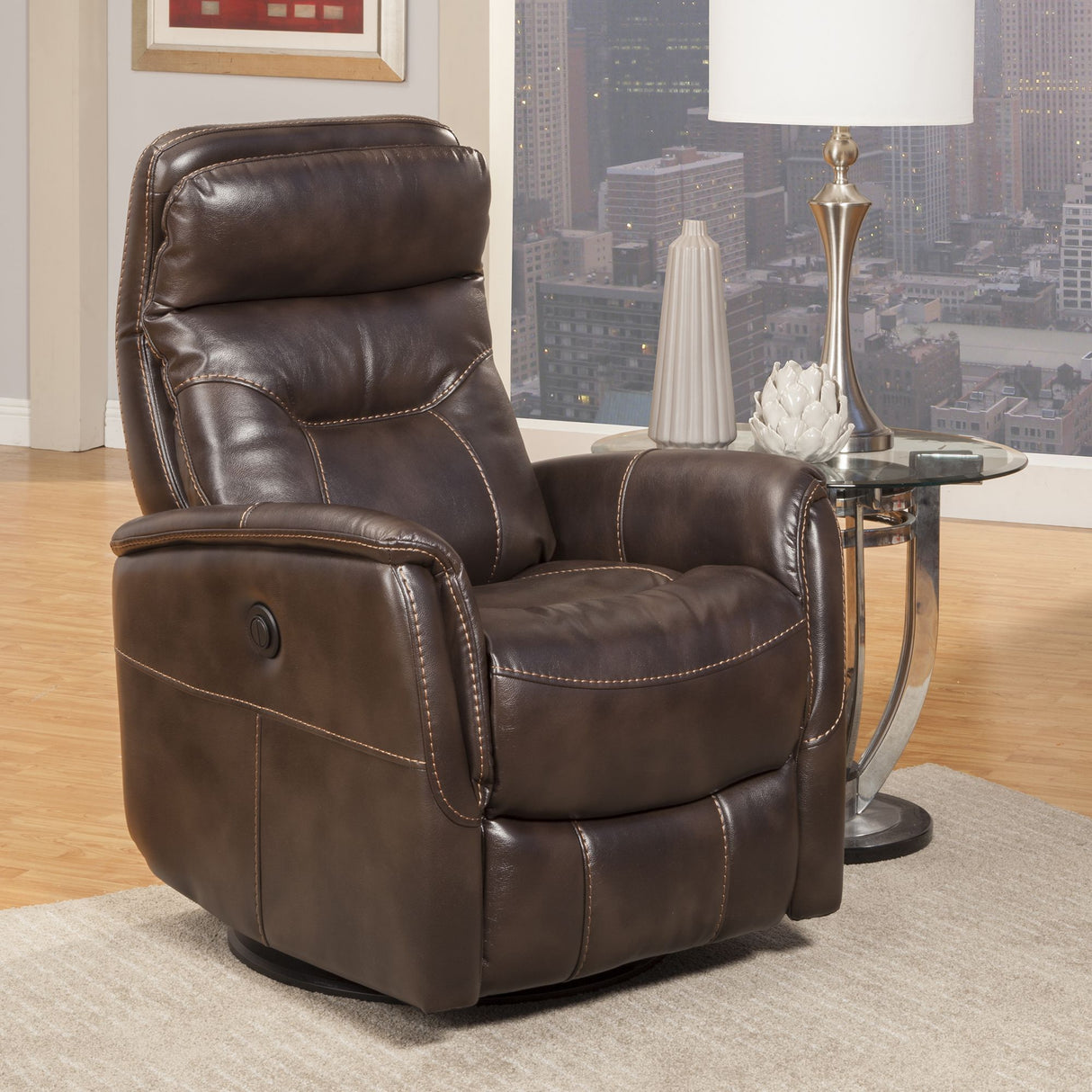 Gemini - Power Swivel Glider Recliner (Set of 2)