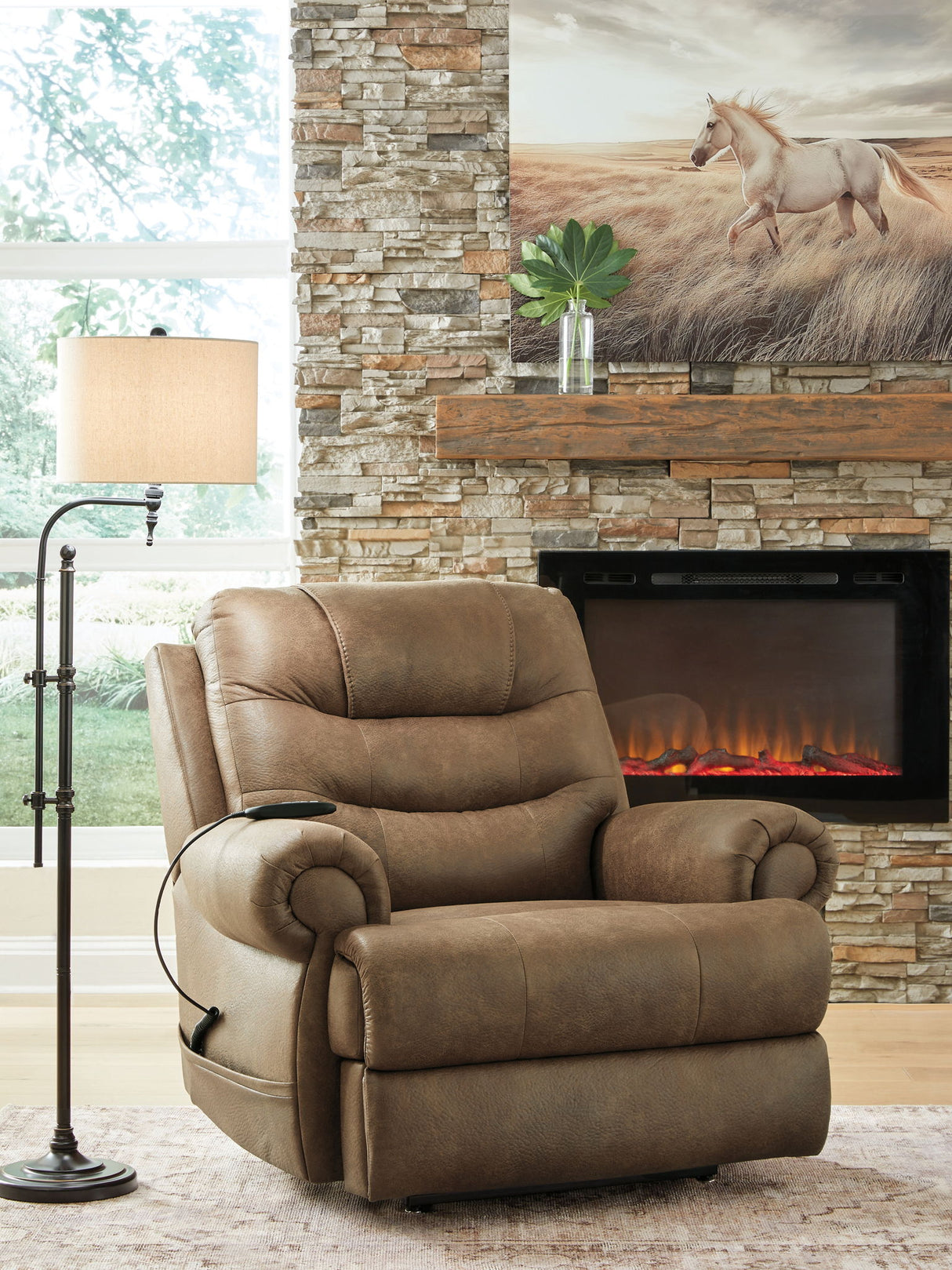 Revivido y restaurado - Sillón reclinable con elevación asistida