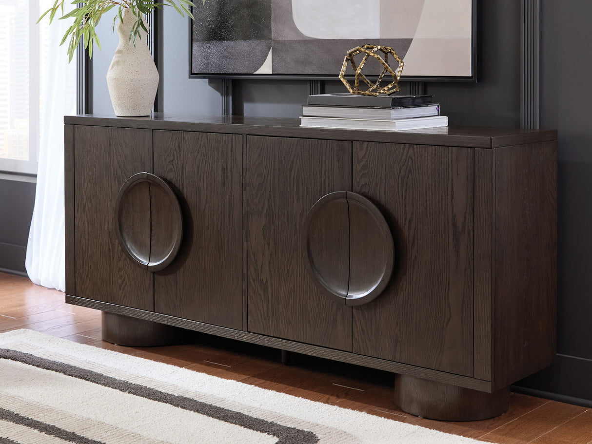 Veeda - Mueble auxiliar - Marrón oscuro